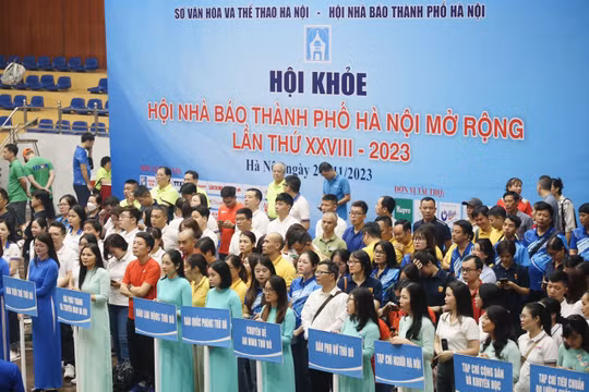 Sôi nổi ngày hội thể thao của giới báo chí Hà Nội