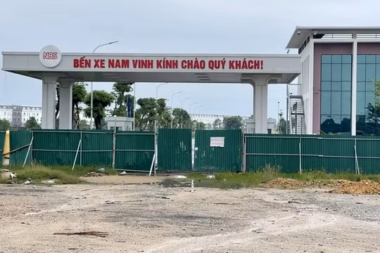 Vì sao Bến xe Nam Vinh đầu tư 32 tỷ đồng đã hoàn thành nhưng chưa thể hoạt động?