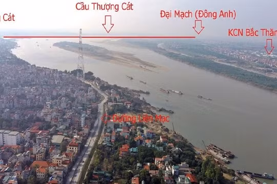 Thi tuyển phương án kiến trúc cầu Thượng Cát bắc qua sông Hồng