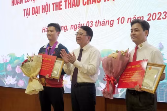 Phạm Quang Huy đứng đầu danh sách bầu chọn vận động viên thể thao tiêu biểu Hải Phòng 2023