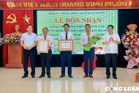 Thanh Trì (Hà Nội): Thêm 1 xã được công nhận đạt chuẩn nông thôn mới nâng cao