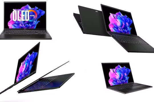 Cận cảnh laptop siêu mỏng Acer Swift Edge 16