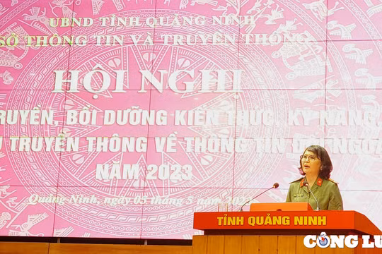 Quảng Ninh: Tổ chức Hội nghị bồi dưỡng kiến thức về thông tin đối ngoại