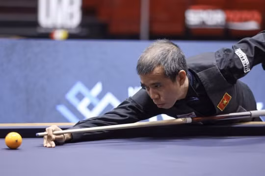 Cơ thủ Quyết Chiến lần đầu vào bán kết Giải vô địch billiard thế giới 2023