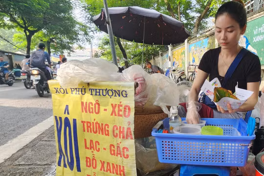 Xôi Phú Thượng, đặc sản nức tiếng Hà Nội