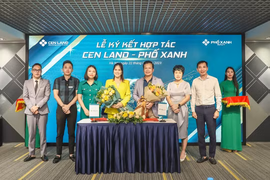 Cen Land hợp tác Phố Xanh mở rộng thị phần BĐS thổ cư