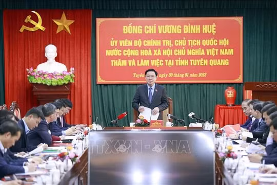 Tuyên Quang cần tập trung hoàn thành quy hoạch tỉnh phù hợp với Quy hoạch Tổng thể quốc gia