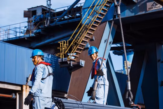 Thép Hòa Phát đón tín hiệu vui từ thị trường xuất khẩu đầu năm