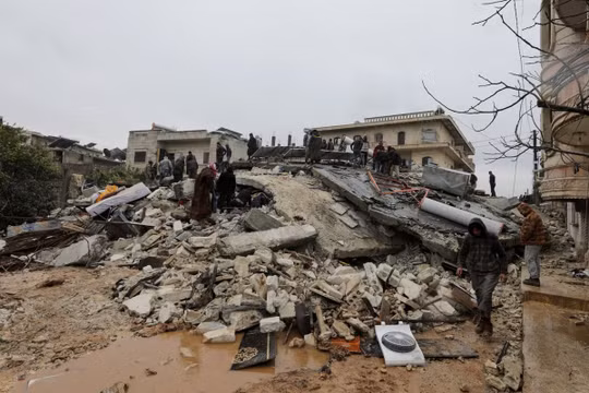 Thế giới gấp rút viện trợ Thổ Nhĩ Kỳ, Syria sau trận động đất