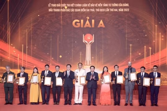 Sẽ trao giải Cuộc thi chính luận về bảo vệ nền tảng tư tưởng của Đảng vào tháng 9/2023