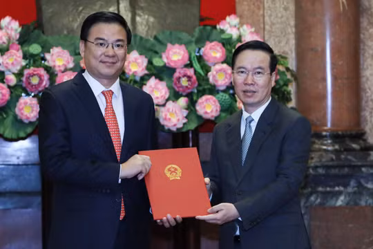Chủ tịch nước Võ Văn Thưởng trao quyết định bổ nhiệm Đại sứ Việt Nam tại Nhật Bản