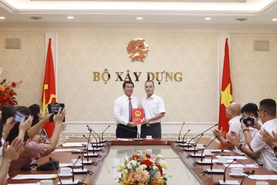 Bộ Xây dựng bổ nhiệm Phó Tổng biên tập Tạp chí Xây dựng