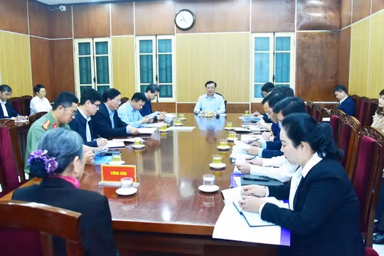 Năm 2023, Bí thư Thành ủy Hà Nội sẽ tiếp, đối thoại với công dân 12 lần
