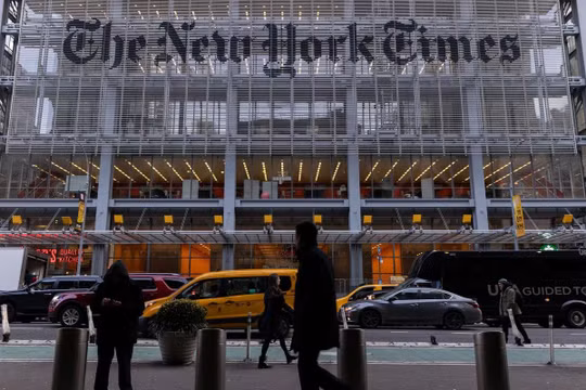 New York Times đạt thỏa thuận tin tức trị giá 100 triệu đô la với Google