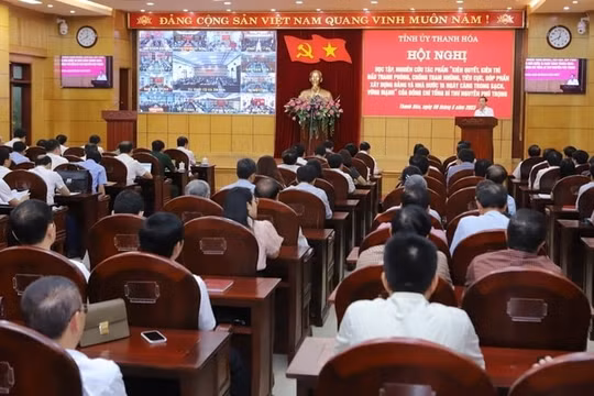 Thanh Hóa: Học tập, nghiên cứu tác phẩm của Tổng Bí thư Nguyễn Phú Trọng