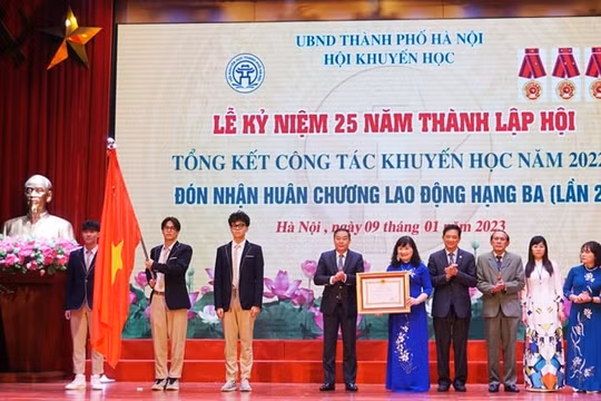 Hà Nội phấn đấu là đơn vị đầu tiên của cả nước đạt tiêu chí Thành phố học tập