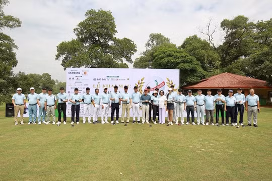 Báo Đầu tư tổ chức giải golf từ thiện thường niên Vì trẻ em Việt Nam