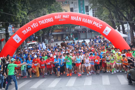 Sôi động giải chạy Mottainai Run 2023 giúp đỡ các em nhỏ có hoàn cảnh khó khăn
