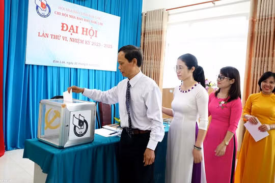 Chi hội Nhà báo Báo Đắk Lắk tổ chức Đại hội lần thứ VI