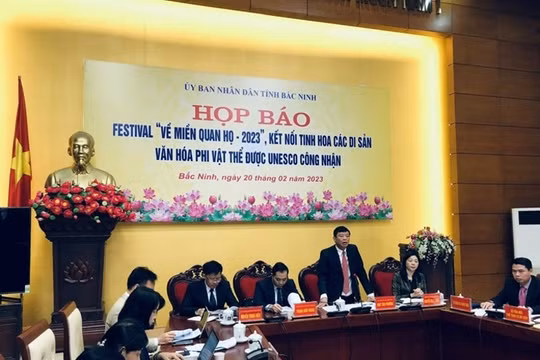Gần 30 hoạt động văn hóa, thể thao tại Festival ‘Về miền quan họ - 2023’