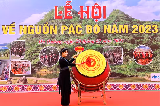 Cao Bằng tưng bừng Lễ hội về nguồn Pác Bó