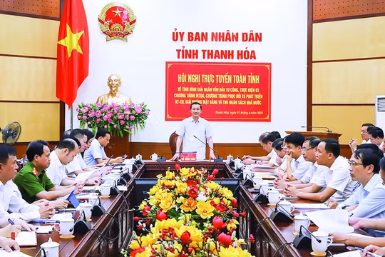 Thanh Hóa nỗ lực giải ngân vốn đầu tư công năm 2023