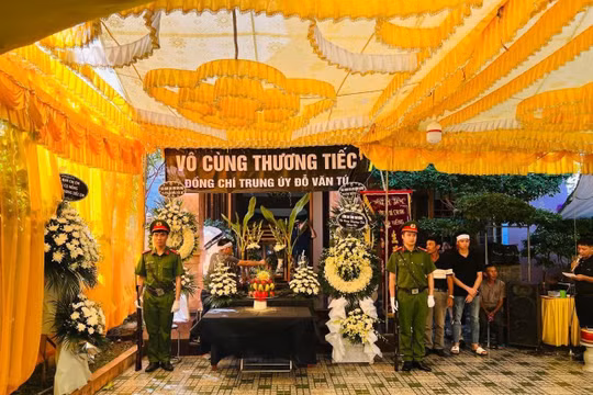 Trung úy Công an bị chém tử vong trong khi làm nhiệm vụ