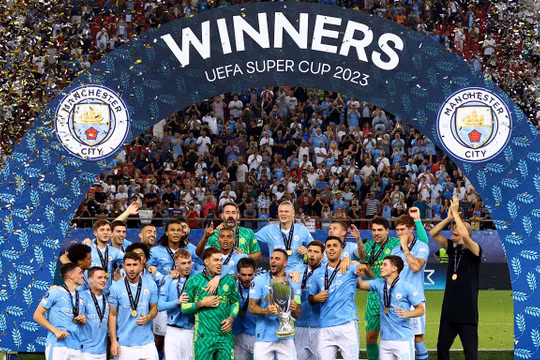 Man City giành Siêu cúp châu Âu 2023 sau loạt penalty may rủi