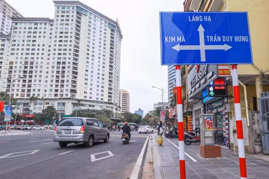 Hà Nội: Đường Huỳnh Thúc Kháng kéo dài đưa vào khai thác, người dân đi lại thế nào?