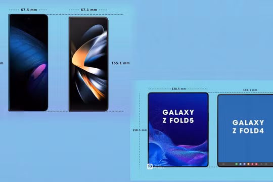Cải tiến lớn trên Samsung Galaxy Z Fold5