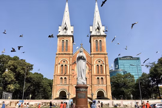 Nhà thờ Đức Bà lọt top 10 nhà thờ tráng lệ nhất châu Á