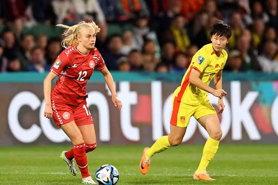 ĐT nữ Trung Quốc 0-1 ĐT nữ Đan Mạch, bảng D, World Cup 2023