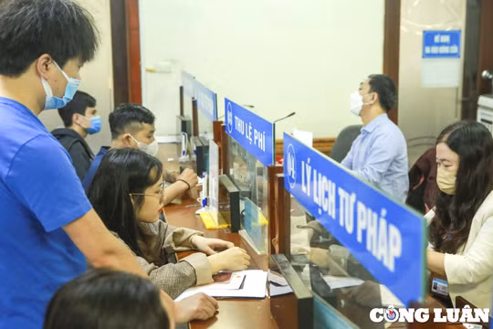 Sở Tư pháp TP Hà Nội khắc phục “ùn tắc" cấp Phiếu lý lịch tư pháp