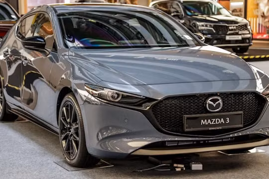 Hình ảnh mẫu Mazda3 mới sắp có mặt tại Việt Nam