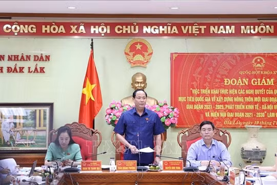 Đắk Lắk cần tiếp tục quan tâm thực hiện hiệu quả các chương trình mục tiêu quốc gia