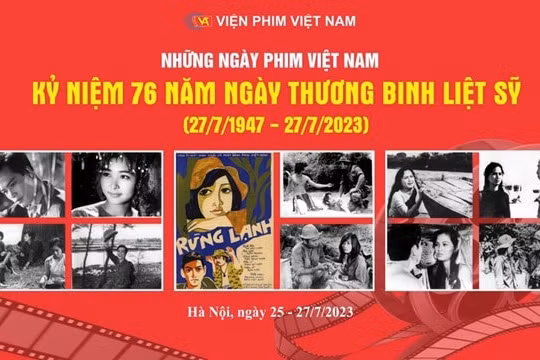 Chiếu miễn phí 3 bộ phim nhân kỷ niệm 76 năm ngày Thương binh - Liệt sĩ 27/7