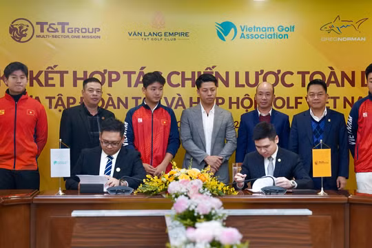 T&T Group hợp tác với Hiệp hội Golf Việt Nam, khánh thành Học viện T&T Golf Academy