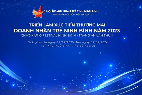 Hơn 100 gian hàng tham gia triển lãm Xúc tiến Thương mại tại Festival Ninh Bình-Tràng An lần thứ II