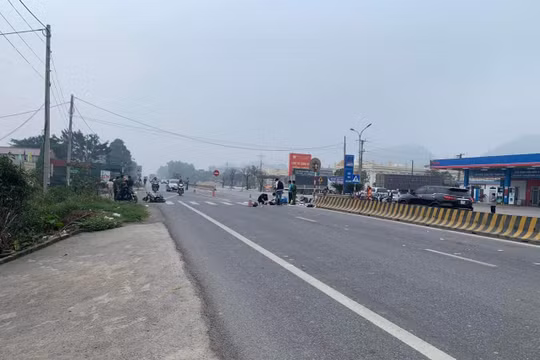 Va chạm liên hoàn trên quốc lộ 1 khiến 3 người thương vong