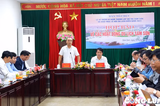 TP Sầm Sơn (Thanh Hoá) đặt mục tiêu đón 7,2 triệu lượt khách năm 2023
