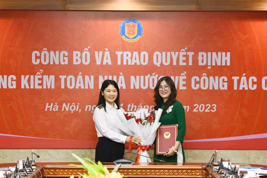 Công bố quyết định bổ nhiệm Tổng biên tập Báo Kiểm toán