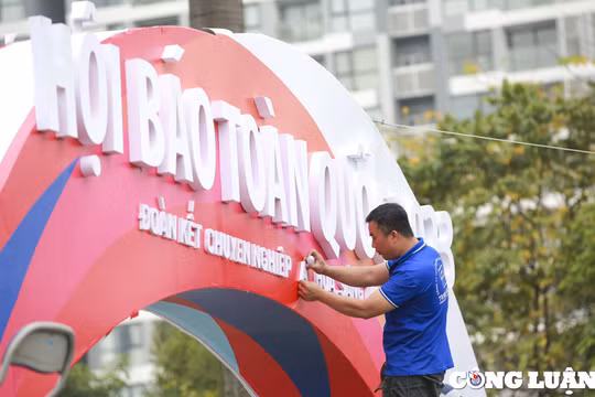 Tất bật công tác chuẩn bị cho Hội báo toàn quốc 2023