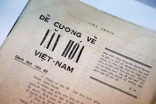 Đề cương Văn hóa Việt Nam thể hiện quan điểm đúng đắn và tầm nhìn chiến lược của Đảng