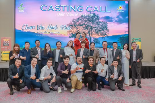Nghệ sĩ nổi tiếng hai miền hội ngộ buổi casting phim 'Chạm vào hạnh phúc'