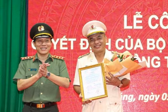 Bổ nhiệm Đại tá Bùi Quốc Khánh giữ chức vụ Giám đốc Công an tỉnh Sóc Trăng