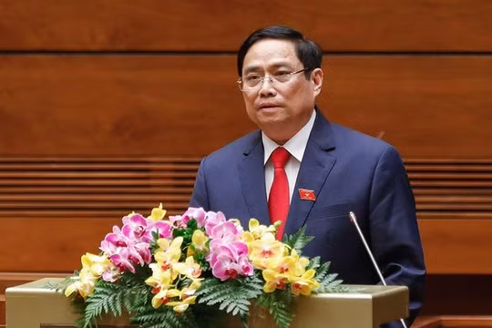 Thủ tướng Phạm Minh Chính trình Quốc hội phê chuẩn miễn nhiệm 2 Phó Thủ tướng