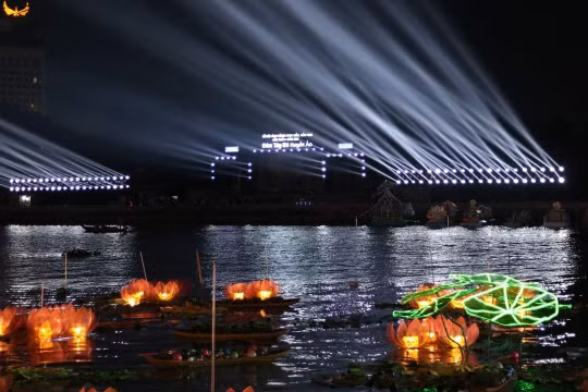 Tưng bừng ngày hội du lịch - Ðêm hoa đăng Ninh Kiều, Cần Thơ 2023