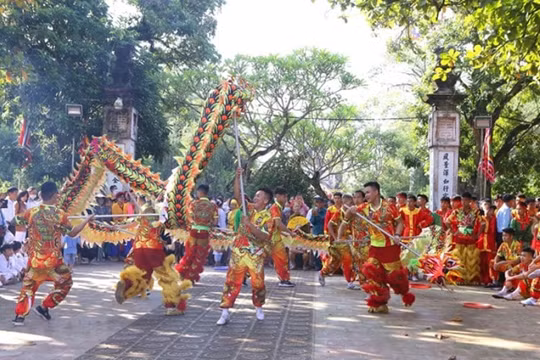 Phục dựng nguyên bản hai nghi lễ tại Lễ hội Khai ấn Đền Trần 2023
