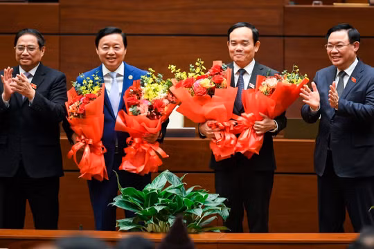Phê chuẩn bổ nhiệm ông Trần Hồng Hà, Trần Lưu Quang làm Phó Thủ tướng Chính phủ