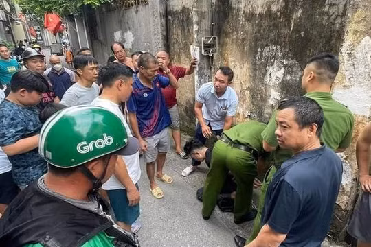 Hà Nội: Bắt giữ nghi phạm cướp tiệm vàng ở đường Vũ Xuân Thiều